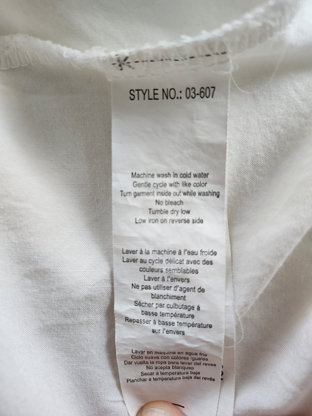 Streetwear Society White Ruffled Neck Blouse Tank Top - Picture 6 of 6